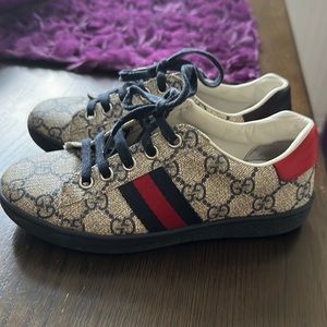 Boys Authentic Gucci Sneakers